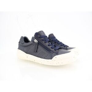 Spring Step Women's Rantana Fashion Sneakers Size 309 8.5 Blue Leather Lace Up